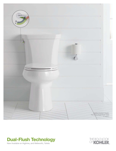 [Dual Flush on Wellworth and Highline Sell Sheet ]